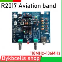 R2017 Aviation Band Receiver AM Radio 118M-136MHz DIY KITS FÜR VHF Antenne/Flugzeug Turm Anruf