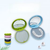 15 pz Colorato Protesi Scatola di Immagazzinaggio Ortodontico Allineatore Fermo Bretelle di Stoccaggio Bretelle Allineatore Caso Strumento di Igiene Orale Organizzatore Caldo