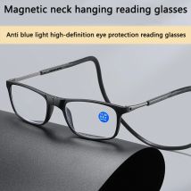 Occhiali da lettura magnetici portatili per uomo Occhiali da lettura con magnete da appendere al collo Occhiali da presbite da donna