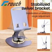 Ganzmetall-Handyhalter, Ständer, 360 Grad drehbar, faltbar, Schreibtisch-Telefonhalter, Ständer für iPhone, Android, Smartphone, Tablet