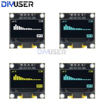 DIYUSER 0.96 Inch OLED SSD1306 White/Blue/Yellow 128X64 IIC I2C Serial Display Module 12864 LCD Screen Board For Arduino