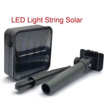 68 MM * 68 MM LED Lichterkette Solar Batterie Box LED Power Controller Im Freien Wasserdichte IP65 8 Anzeigemodi