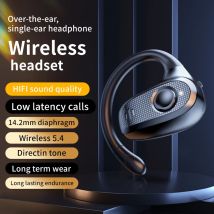 Gancio auricolare wireless Z66 OWS auricolare Bluetooth aperto auricolare non in-ear conduzione aerea a orecchio singolo con microfono auricolare sportivo