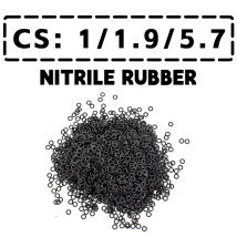 O-Ring-Dicke 1/1,9/5,7 mm Querschnitt CS NBR Nitrilkautschuk-Dichtung Gummi-Unterlegscheibe Ring Großhandel in Spezifikationen