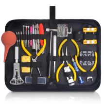Uhren-Batteriewechsel-Werkzeugsatz zum Öffnen von Uhren, Gehäuseöffner, Öffnung, Uhren-Reparatur-Werkzeug, professionelles Uhrmacher-Set