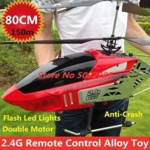 2,4G 6 Achsen Flybarless Doppel Flexible Propeller Anti-crash RC Hubschrauber 85CM 150M Legierung