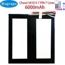 Nuova batteria per Tablet PC portatile da 7.4V 6000mAh per Chuwi Hi10 X Hi10X 10 PIN 7 fili spina + strumento