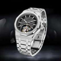 Raymondoya Männer Fliegen Tourbillon Bewegung Mechanische Automatische Luxus Uhren Armbanduhren Skeleton Uhr Marke Für Mann Sapphire