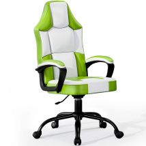 Sedia da gioco ergonomica, sedie per videogiochi in pelle PU per adulti, sedia da gioco sedia da ufficio per adolescenti