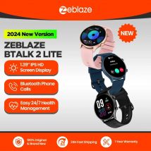 Nuovo 2024 Zeblaze Btalk 2 Lite chiamata vocale Smart Watch grande Display IPS da 1.39 ''100 + modalità sportive 24H Health Monitor Smartwatch