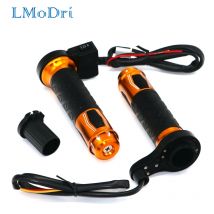 LMoDri Moto Hot Grip Moto ATV Scooter Elettrico Riscaldato Grips 22 millimetri 7/8 "Manubrio Scaldino Della Mano di Alluminio 12V