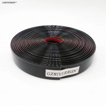 Streifen 20mm 5Meter schwarz Form verkleidung Styling Dekoration Seiten gitter Autotür schutz Stoßstangen schutz LKW Geländewagen 16ft