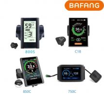 Elektrische Fahrrad LCD Display Anzeige für Bafang/8fun Mid Drive Motor 800S C18 850C 750C Bluetooth für Ebike Conversion Kit