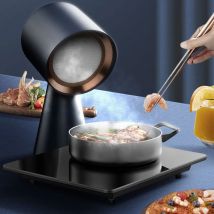 Tragbarer Mini-Desktop-Haubenmotor für den Innenbereich, für Wohnmobil-Rauchventilator, praktisch, effizient, funktional, geräuscharm, starke Saugkraft