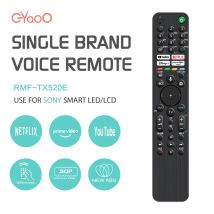 RMF-TX520E Voice TV Remote Control For Sony Compatible With 4K 8KHD Smart TV Remoto Control KD-65X80 KD-75X80J Series Controller