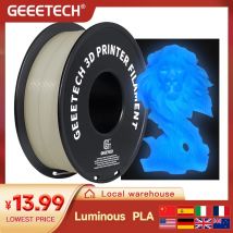 GEEETECH Leuchtendes PLA-Filament für 3D-Drucker, 1,75 mm, 1 kg, leuchtet im Dunkeln, Kunststoff-PLA-3D-Druckmaterialien, Großhandel
