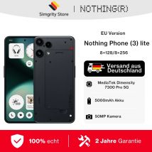 Nothing Phone (3a) lite Global Version MediaTek Dimensity 7300 Pro5G 6.77 AMOLED 120Hz 5000mAh 50MP Camare