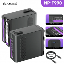 11800 mAh NP-F990 NP-F980 Batterie Power LED Power Bank Anzeige PD30W Typ-C Ladung für Sony PLM-100 CCD-TRV35 MVC-FD91