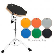 SLADE 8/12 Zoll Dumb Drum Practice Drum Pad Metronom Silent Practice Dumb Drum Anfänger Percussion Instrument Zubehör