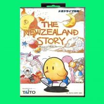 The NewZealand Story Game Cartridge 16bit MD Game Card With JP Cover Retail Box For Sega Mega Drive