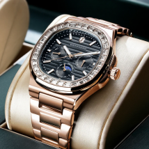 SAPPHERO Rose Gold Uhren herren Uhr Für Männer Wasserdichte Quarz Uhren Diamant Uhren Mode Neue männer Geschenke Armbanduhr