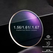 1.56 1.61 1.67 1.74 Anti Blue Light CR-39 Resin Aspheric Optical Prescription Lenses Myopia Hyperopia Presbyopia Glasses Lens