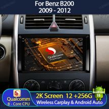 Android 15 Autoradio Für Mercedes Benz B200 A B Klasse W169 A160 A180 A200 A220 2009-2012 Multimedia-Player GPS NAVI WIFI 4G BT