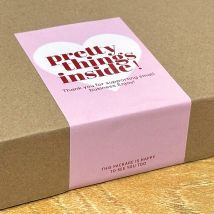 50 teile/paket Kreation Hübsche Dinge Innen Aufkleber Für Paket Kleine Unternehmen Dekor Aufkleber Für Versand Verpackung Mailer Siegel Label