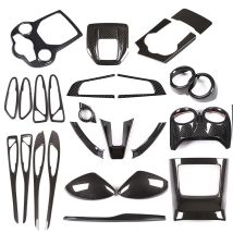 ABS In Fibra di Carbonio Per Alfa Romeo Stelvio 2017-2020 Interni Auto Trim Adesivo Accessori Auto Modifica Car Styling