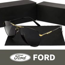 Men's Polarized Sunglasses Men Women Driving Pilot Vintage Sun Glasses For Ford Fiesta Fusion Mondeo Mustang Ranger Transit