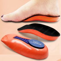 Sport-Orthesen-Einlegesohlen für Plantarfasziitis, Schmerzlinderung, Therapie, Plattfüße, Fußgewölbeunterstützung, Einlegesohlen für Schuhe, Damen und Herren, XO-Beinpolster