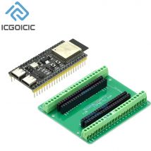 ESP32 S3 Entwicklungsboards mit Erweiterungsadapter-Kit 2,4G WLAN BT Modul ESP32-S3 N8R2/8 N16R8 44-Pin Typ-C ESP32-S3