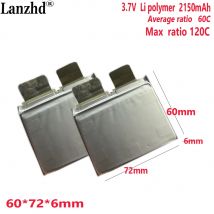 Batería para arranque de patinete eléctrico, 1-20 piezas, 3,7 V, alta tasa de descarga, 60C, 120C, modelos de juguete, Dron, automóvil, Ignite, avión, 607260