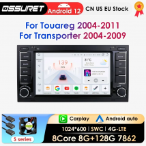 2 din Carplay Android Auto Radio für Volkswagen VW Touareg Multivan T5 Transporte 2004-2011 Auto Multimedia GPS autoradio 7862