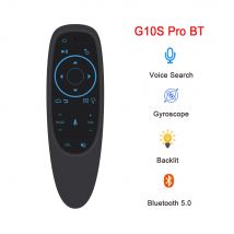 G10S PRO BT Sprachfernbedienung 2,4 G mit BT5.0 Wireless Air Mouse Gyroskop Smart Remote Hintergrundbeleuchtung für Android TV Box PK G10
