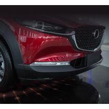 Für Mazda CX30 CX-30 2020 2021 2022 2023 Auto Styling ABS Chrom Vorne Hinten Nebel Lampe Dekorative Licht Bar Abdeckung sitcker Trim