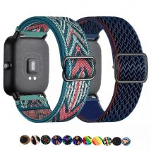 20mm/22mm Band für amazfit gts 4/2/2e/3/gts 2 mini/gtr 4/3/pro/gtr2/47mm/stratos Nylon elastisches Uhren armband amazfit bip gurt