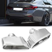 Auto-Auspuffs pitze für 2005-2010 BMW G30 G31 530i 540i m Leistung Auspuff anlage Edelstahl M550i Look Schall dämpfer Spitze Endrohr