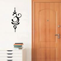 Sanskrit Atmung Metall Wand kunst ideal für Yoga Meditation Wohnkultur Zen inspiriert hängenden Akzent sinnvolle Geschenk ideen