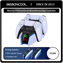 Controller Charging Station For PlayStation 5 Dual Fast Charger LED Indicator Charging Stand Docking Station ps5 accessories