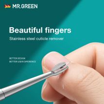 MR.GREEN Środek do usuwania skórek Popychacz martwego naskórka Chirurgiczna stal nierdzewna