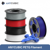 Filament do drukarki 3D ANYCUBIC PETG 1kg/rolka wielokolorowy 1.75mm plastikowy filament do drukarki 3D do drukarek 3D FDM Kobra 3 Combo S1C