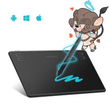 Huion HS64 tavoletta grafica tavolette da disegno a penna digitale con 8192 tasti di stampa stilo senza batteria supportano Android Windows MacOS