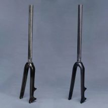 3K Carbon Faser Fahrrad Gabel Klapp BMX Kinder Fahrräder Gabel Für Rad 14 16 18 20 22 Zoll Achse