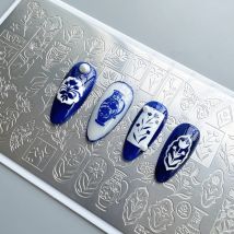 XMQ NAIL ART STAMPING PLATES MOON TEMPLATE
