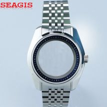 SEAGIS 40.0mm watch case Fit NH35 NH34 movement 316L stainless steel,Sapphire Glass Fit 28.5mm dial For GS Mod