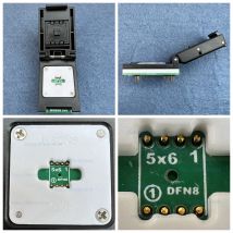 Xgecu qfn8 wson8 dfn8 5 x6 oder 6 x8 ic Sockel Universal adapter für spi nand noch flash mlf8 mlp8 son8 mit High-End-Feder sonde