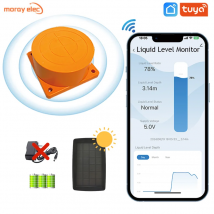 Moray ME201W Pannello solare Allarme livello olio acqua intelligente APP mobile Collegare WiFi Sensore livello serbatoio acqua ad ultrasuoni wireless