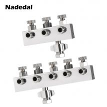 Nasedal farbe spritzpistole Airbrush Luft Schlauch Splitter aerografo Zubehör Mit 1/4 "BSP Weibliche Einlass + 1/8" BSP männliche Air Outlet