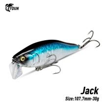 I-JACK Minnow przynęty 107.7mm 30g pływające pływanie wysokiej jakości twarde przynęty system hałasu